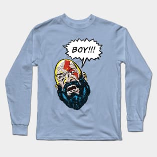 Boy!!! God of War - Kratos Long Sleeve T-Shirt